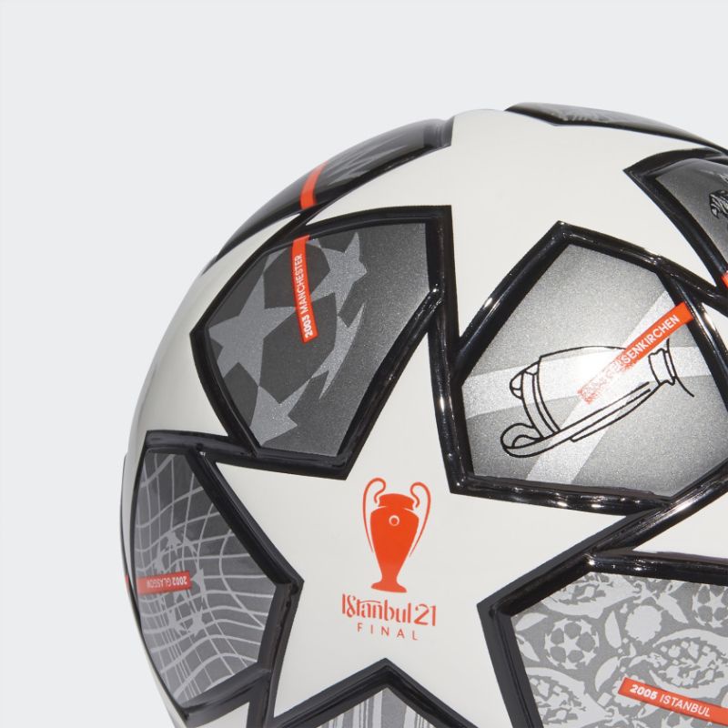 Bola de Futebol Adidas Mini UEFA Champions League Pyrostorm 