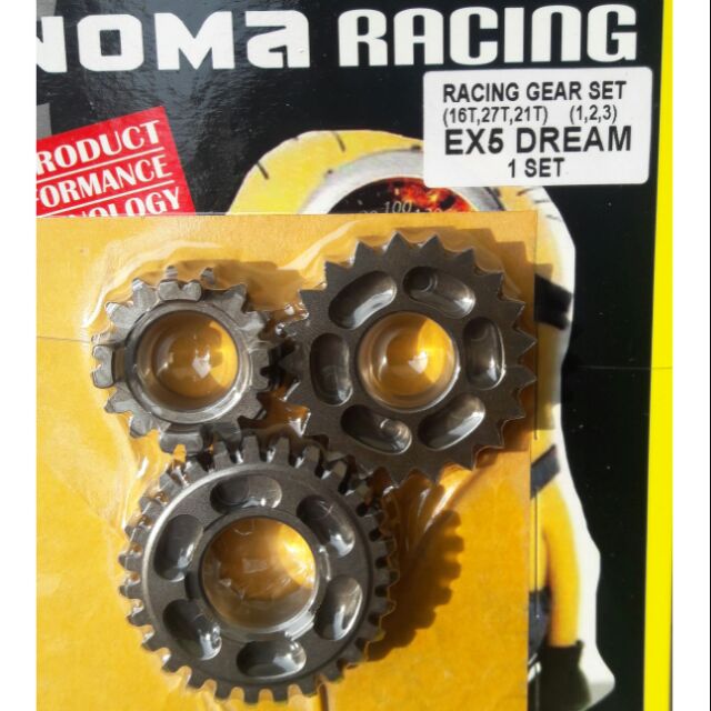 RACING GEARBOX EX5 DREAM 2,3 DAN 4 RACING Shopee Malaysia