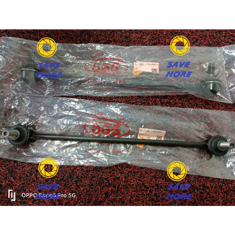 100 ORIGINAL 555 THREE FIVE TOYOTA VIOS NC93 FRONT STABILIZER LINK/ABSORBER LINK (1 PAIR