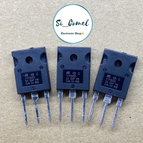 🇲🇾🔥READY STOCK🔥TIP2955 TIP3055 2955 3055 Power Transistor Ic Chip ...