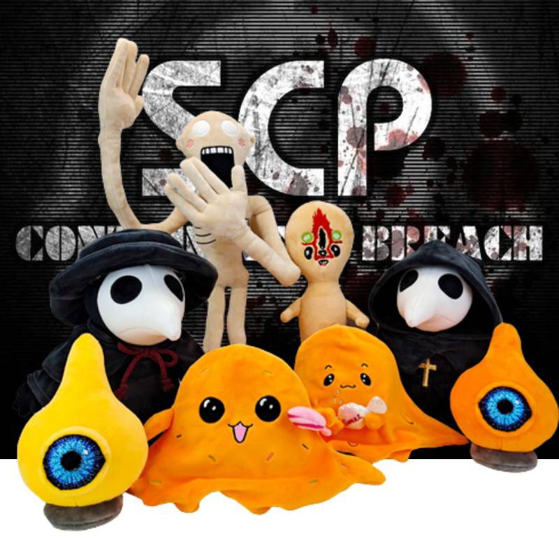 Crafted Scp-999 Cuteness Scp-049 Scp-131 Scp-096 Plush Dolls Scp-173 ...