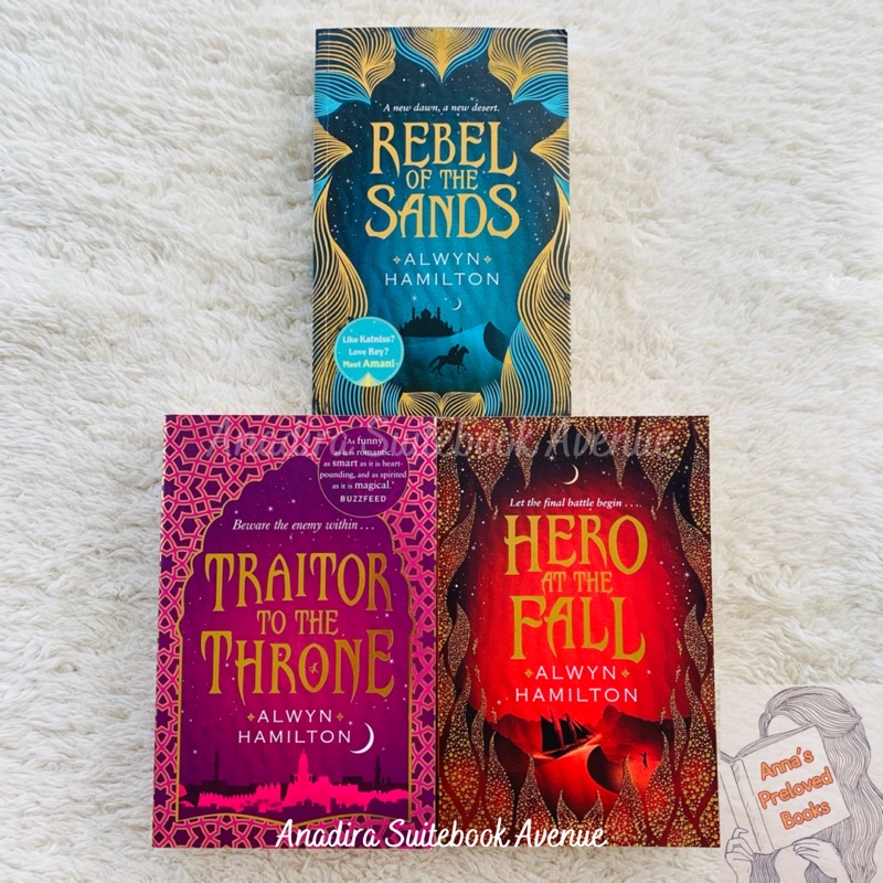 (PRELOVED ENGLISH NOVEL) Rebel of the Sands / Traitor to