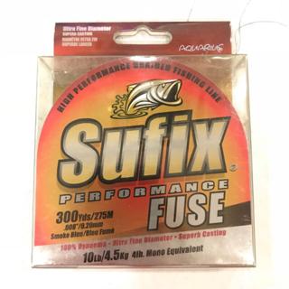 SUFIX 300YDS PERFORMANCE FUSE BRAIDED LINE