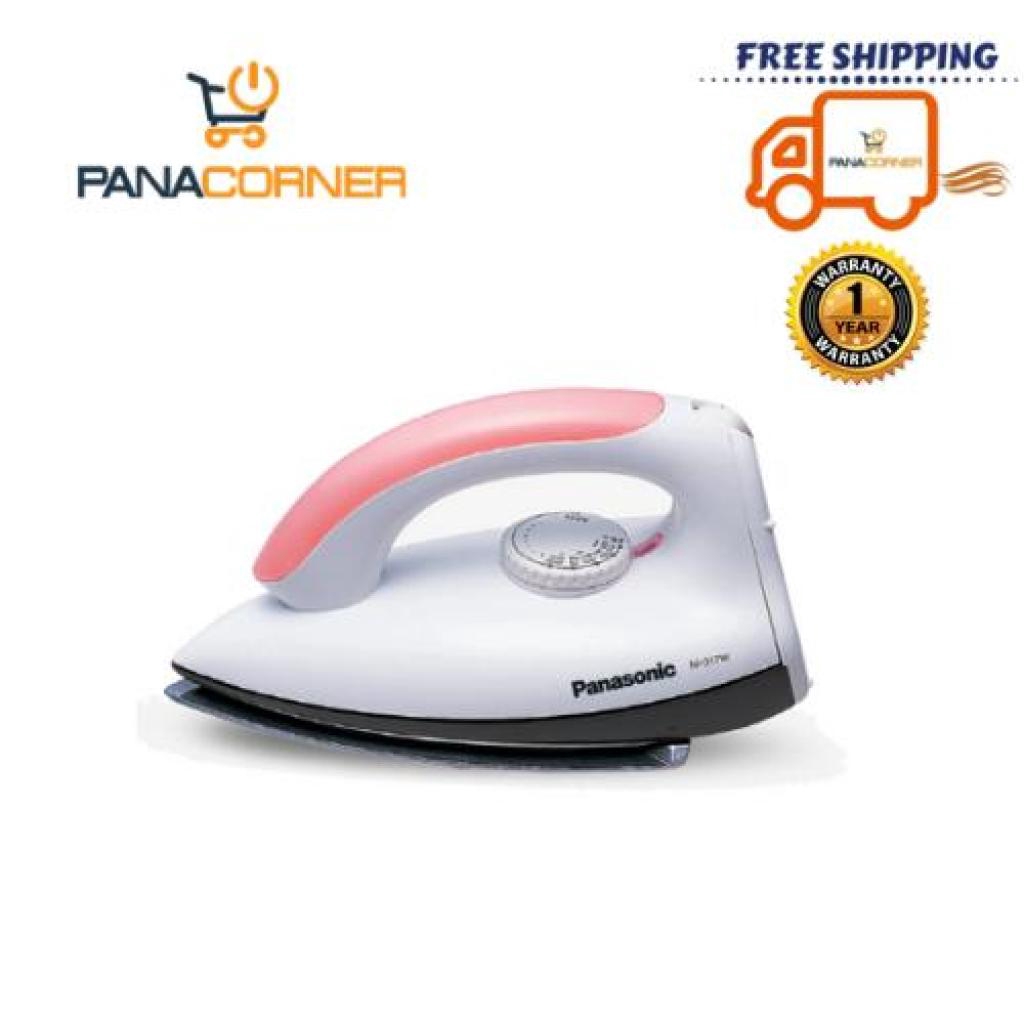 Panasonic POLISHED DRY IRON NI-317W (Light Pink)anasonic POLISHED DRY ...