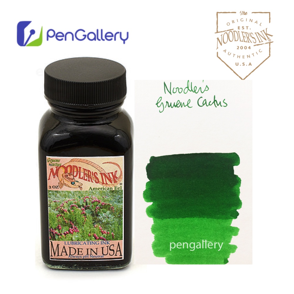 Noodler's Fountain Pen 3oz Bottle Ink Eel Gruene Cactus | Shopee Malaysia