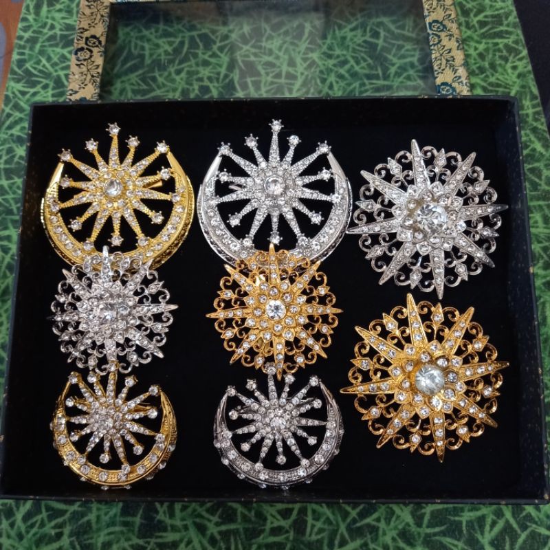 Brooch Tanjak Songkok lelaki 5cm & 7cm Shopee Malaysia