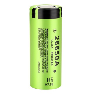 Panasonic 26650A Li-ion 5000mAh Rechargeable 3.7v Battery – Zeus Lasers