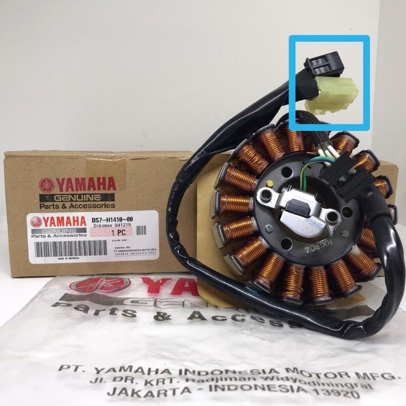 YAMAHA R25 FIELD COIL 100 ORIGINAL 1WD/BS7H1410 YZFR25 YZF R25 V1 V2
