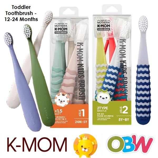 K MOM Kids Toothbrush 12 24M 24M 5Y 5Y 8Y KMOM Baby