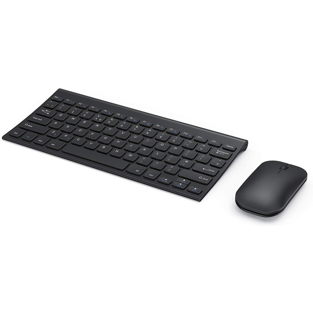 Small Wireless Keyboard and Mouse Set, seenda Ultra Compact ...