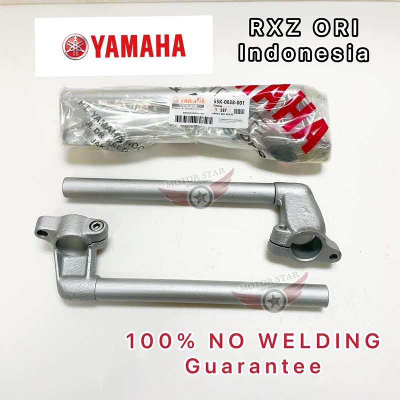 RXZ HANDLE BAR 1 SET KIRI KANAN HANDLE BAR RXZ BATANG HANDLE ORI NO ...