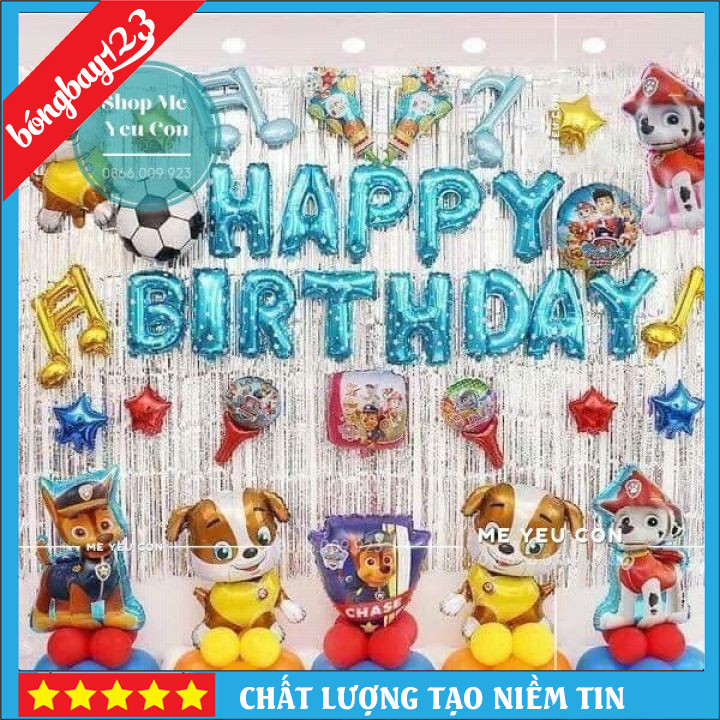 Combo Set of Birthday Decorations for Boys and Girls in the Year of the