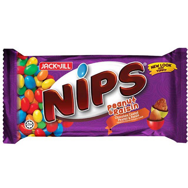 NIPS Peanuts & Raisin 85 gm* Shopee Malaysia