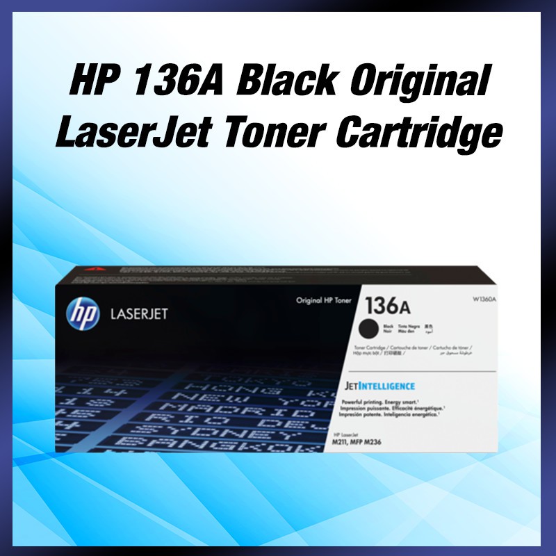 Hp 136a Black Original Laserjet Toner Cartridge W1360a Shopee Malaysia 2317