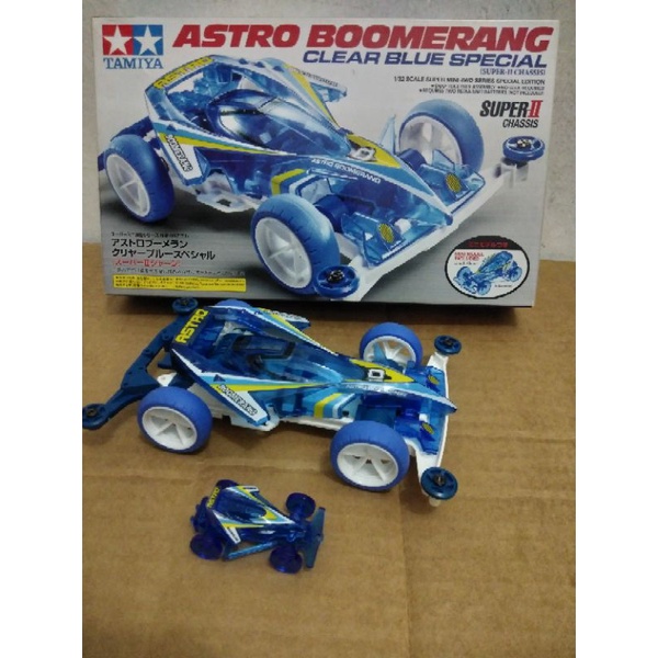 MINI 4WD TAMIYA ASTRO BOOMERANG CLEAR BLUE SPECIAL ( 95279 ) | Shopee ...