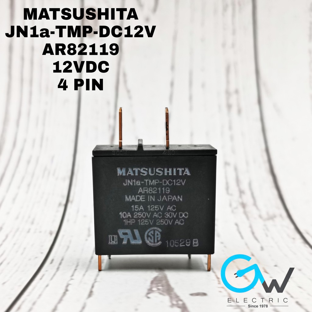 Matsushita JN1a-TMP-DC12V 10個セット