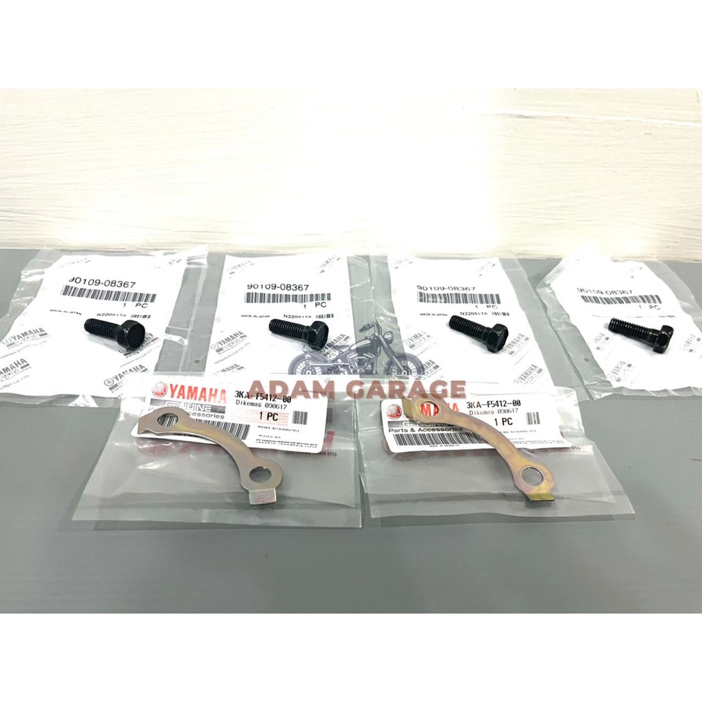 Screw/ Skru Set Front Disc Plate (4 unit)Yamaha RXZ Original HLY (JAPAN ...