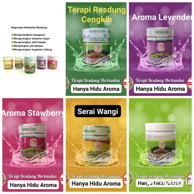 [ORIGINAL] RAMBOO TERAPI RESDUNG AROMA HERBANIKA | Shopee Malaysia