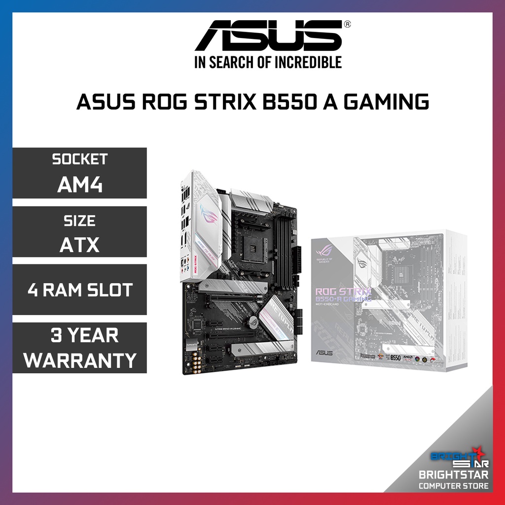 Asus ROG Strix B550-A Gaming ATX Motherboard