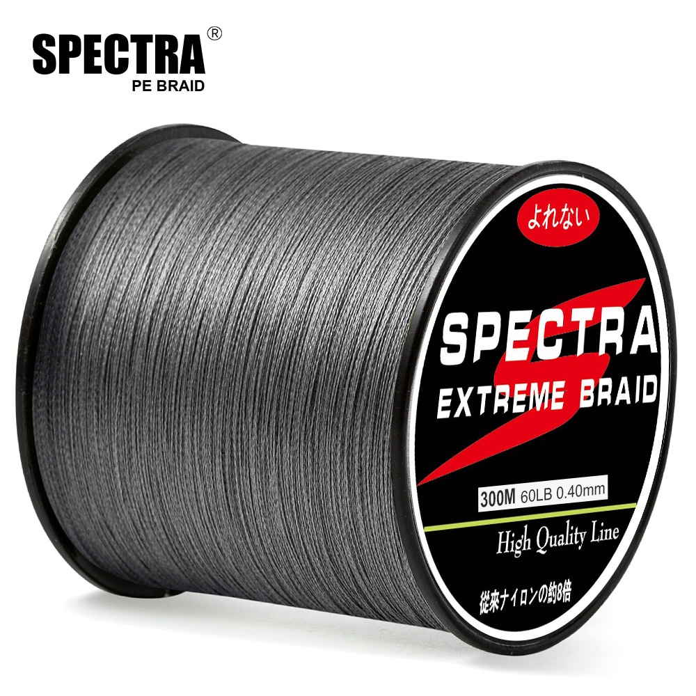 Spectra 300M PE Braided Fishing Line Super Strong Japanese Multifilament  Sea Softwater Line Carp Fishing 10 20 30 40 50 60 80LB