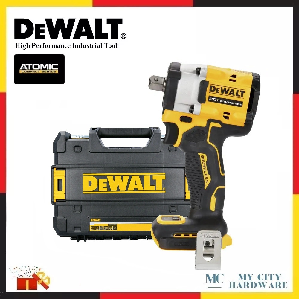 DEWALT ATOMIC DCF922D2-B1 18/20V 1/2'' Brushless Cordless Impact Wrench ...