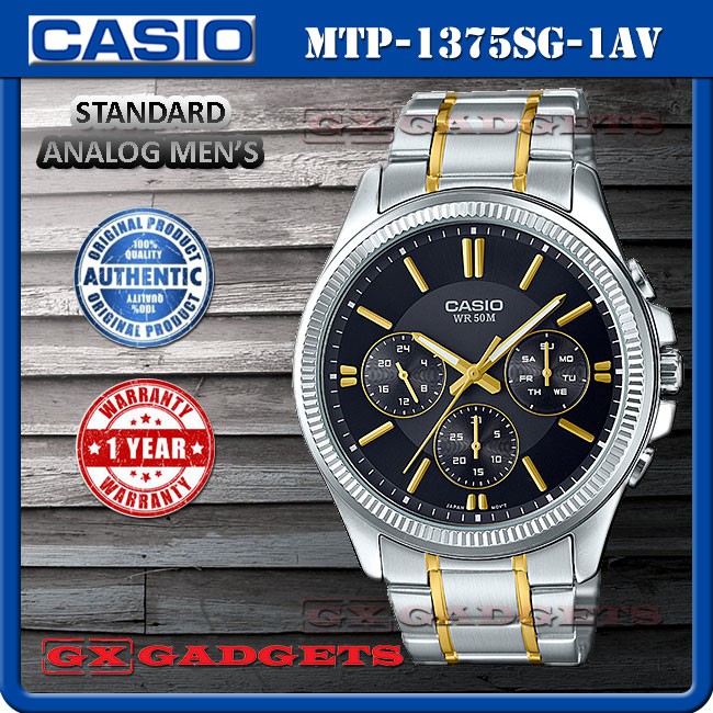 Casio wr50m shop mtp 1375