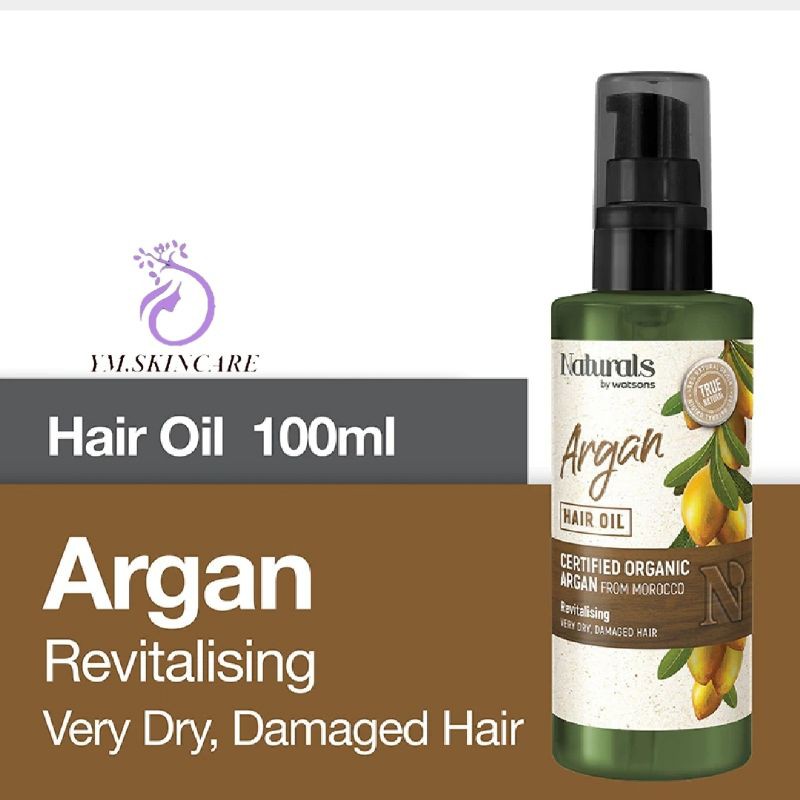 Naturals by Watsons Olive Hair Oil / Argan Hair Oil / Rose /Coconut
