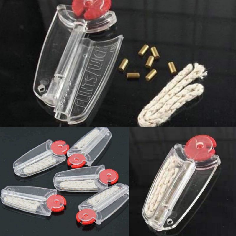 Zippo Lighter Replacement Flints Wick / Oil Lighter Flint 火石电石带棉芯 Shopee Malaysia