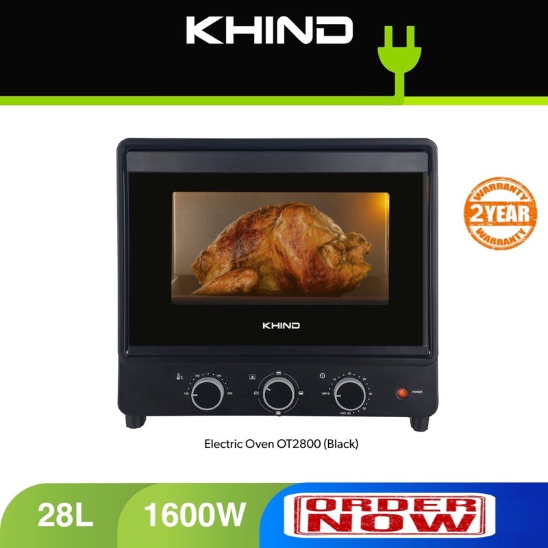 Khind 28L Electric Oven OT2800 Shopee Malaysia