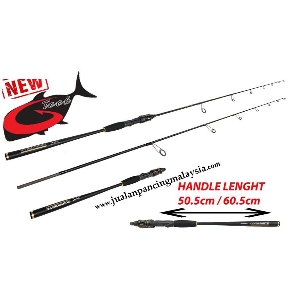 GTECH 2021 Impact Kara Light Action Medium Light Action Jigging Gtech ...
