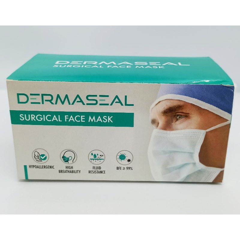 3 ply Surgical Face Mask (Hospital Grade Ear Loop) 50's KKM MDA Reg.No GA1078352038976