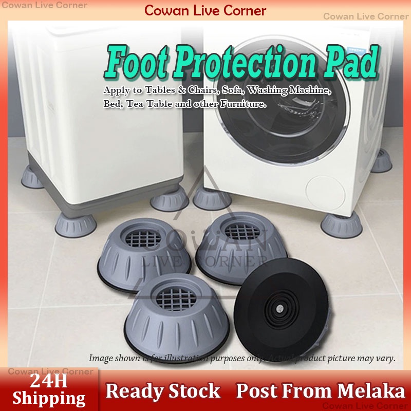 Anti Vibration Feet Pads Rubber Legs Slipstop Silent Skid Raiser Mat