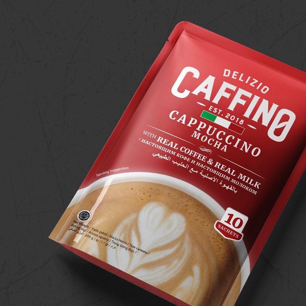 DELIZIO CAFFINO Cappuccino / Cappuccino Hazelnut / Cappuccino Mocha ...