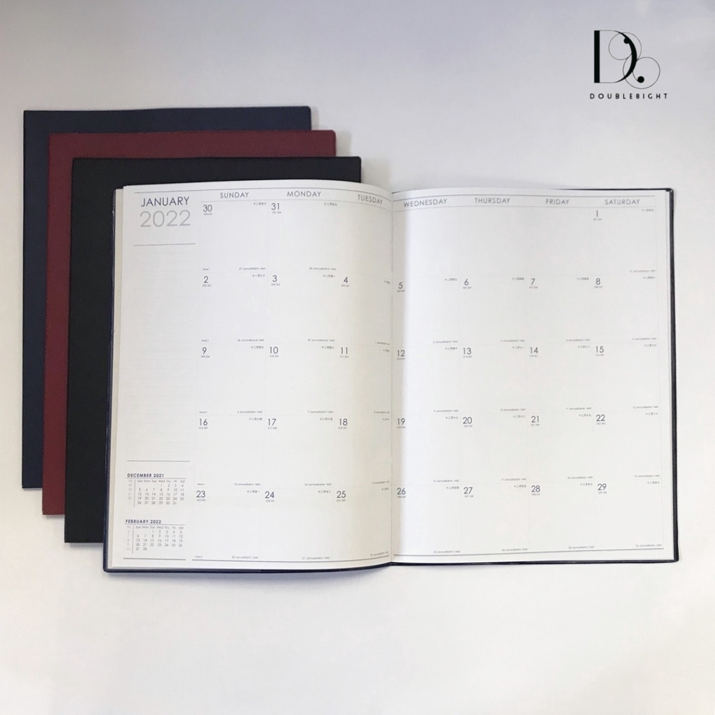 Executive Calendar Planner 2025 A4 Size Corporate Planner Diary with