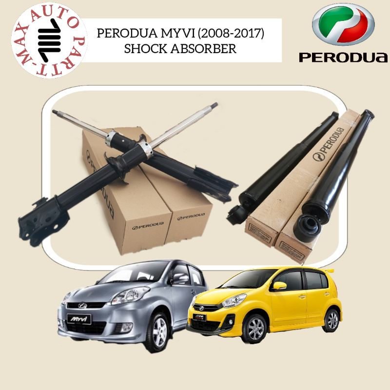 PERODUA MYVI LAMA/LAGI BEST ORIGINAL ABSORBER DEPAN FORT/BELAKANG REAR ...