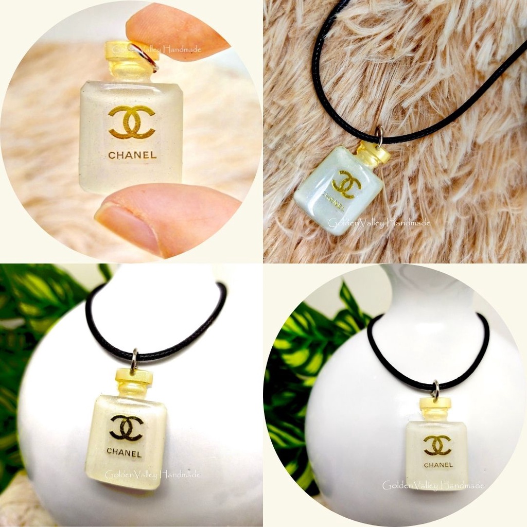 No.5 Perfume Bottle Pendant Keychain – GiftBoxLondon