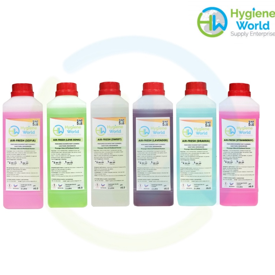 Air Freshener, Sanitizer & Deodoriser 1L / FOR HOSPITAL USE / OFFICE