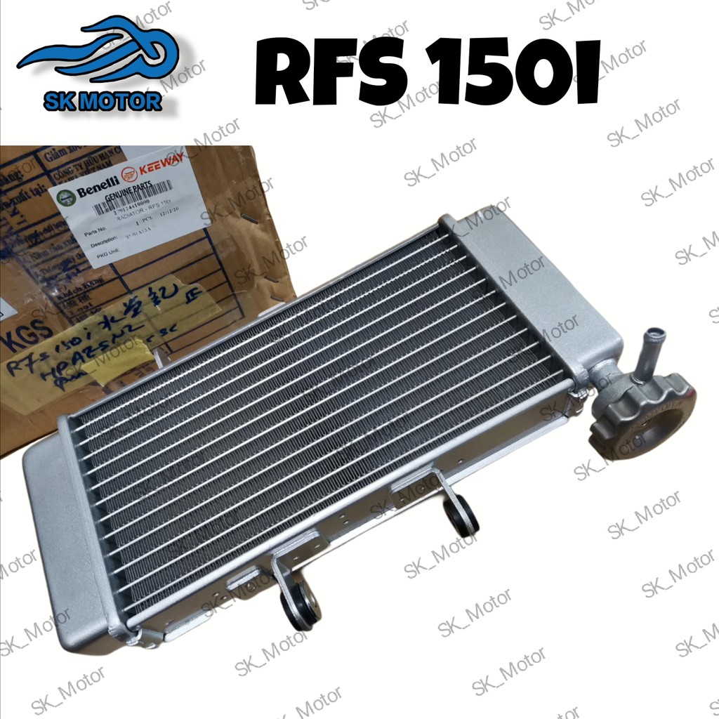 Benelli RFS150 / RFS 150 i / RFS150i Original Radiator / Coolant Tank ...