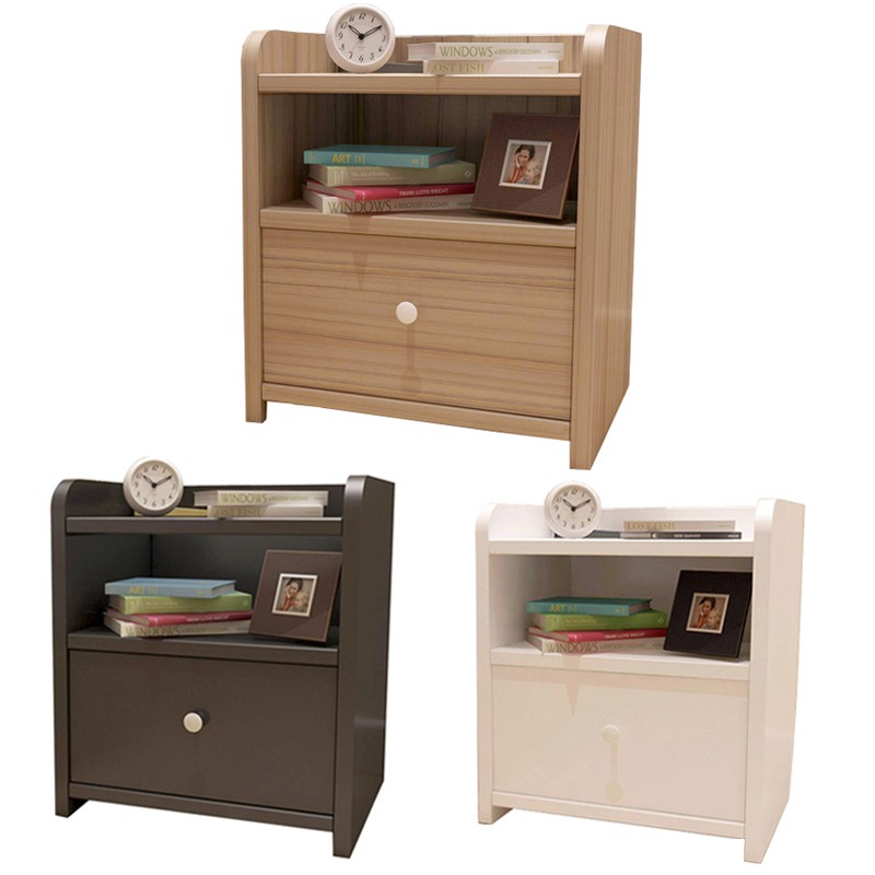 Bed Beside Table Locker Side Table Fashion Locker Storage Cabinet Laci ...