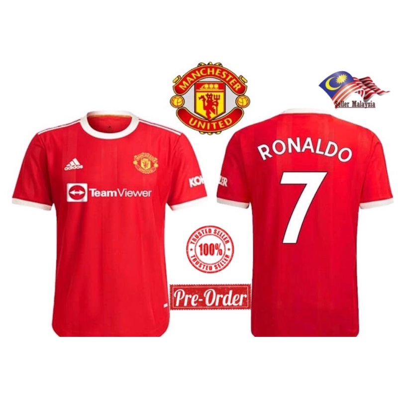 Man Utd Jersey CR7, Men's Fashion, Activewear on Carousell