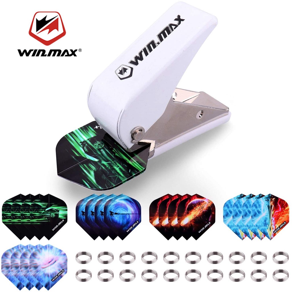 WIN.MAX Professional Dart Flight Punch Dart Wing Hole 20 Standard Shape
