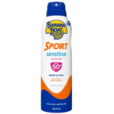 Banana Boat Sport Sensitive Sunscreen Spray SPF50 170g (Exp 2025 ...