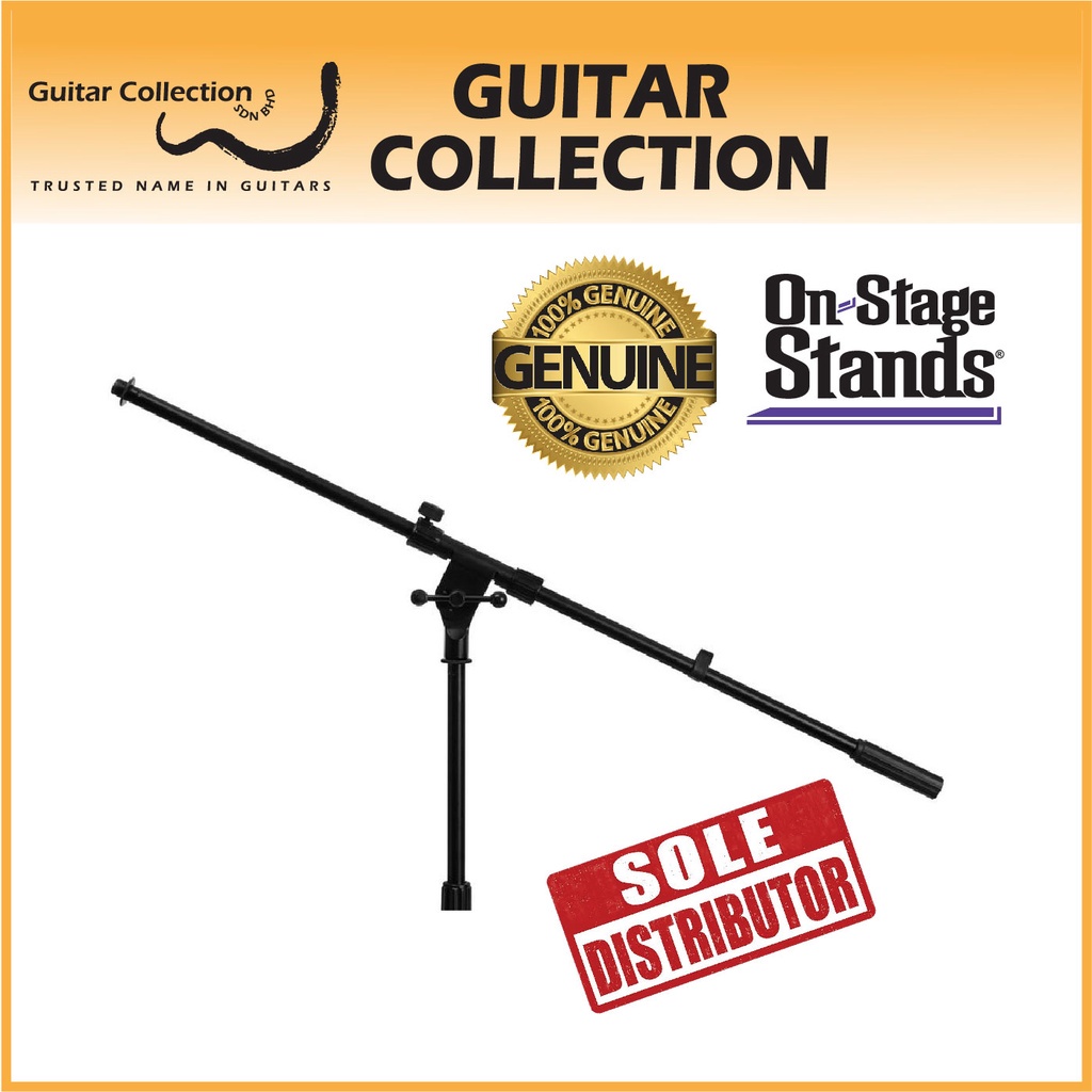 On Stage MS7701B Euro Boom Microphone Stand (Black) | Shopee Malaysia