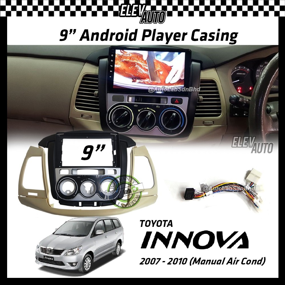 Toyota Innova 2007-2010 Android Player Casing 9