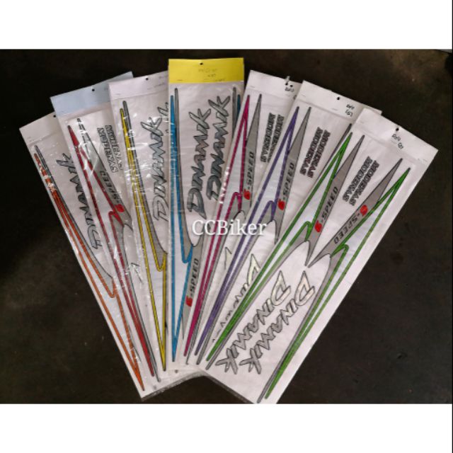 Modenas Dinamik 6-speed (1) A Class Body Sticker (Special design ...