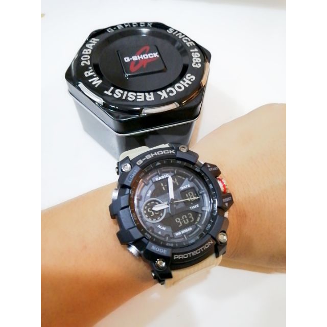 Casio wr20bar shock online resist