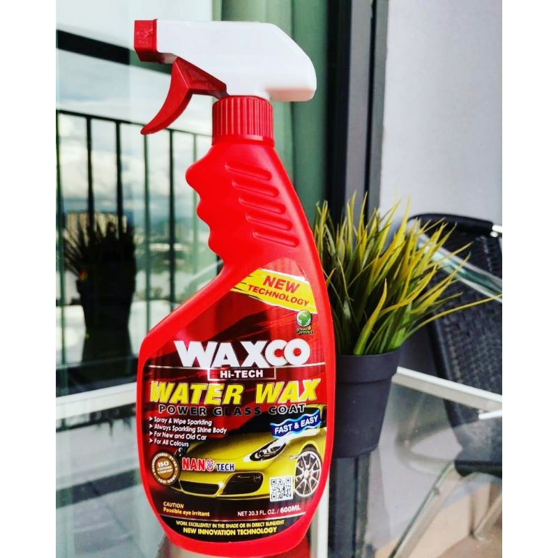 [ READY STOCK ] Waxco Hi-Tech Water Wax Power Glass Coat 600ml | Shopee ...