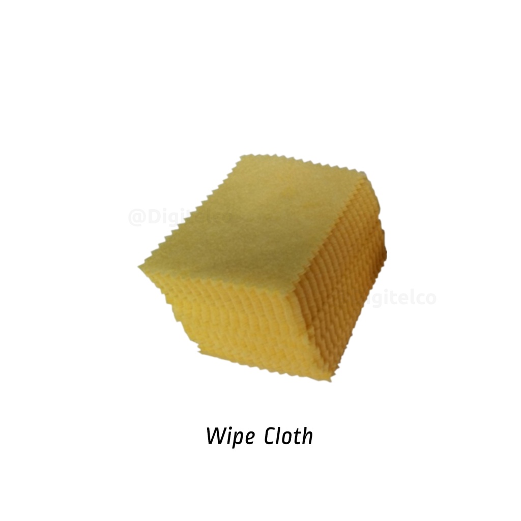 Dry / Wet Wipes Dust Absorber Sticker Wipe Cloth Scrap Card Dirt