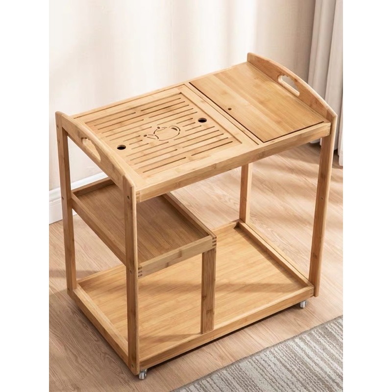 Moving Tea Table / Small Wooden Tea Cart Shopee Malaysia