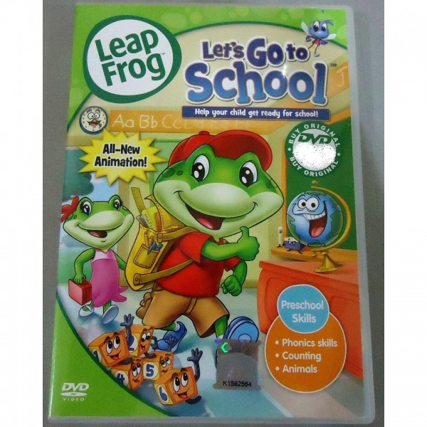 Leap Frog Let's Go to School Anime DVD | Shopee Malaysia